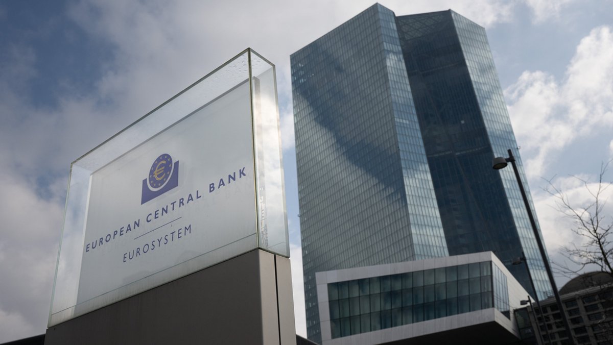 Die EZB in Frankfurt am Main. 