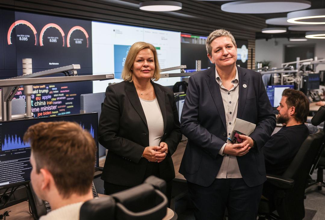  Faeser eröffnet IT-Sicherheitslagezentrum