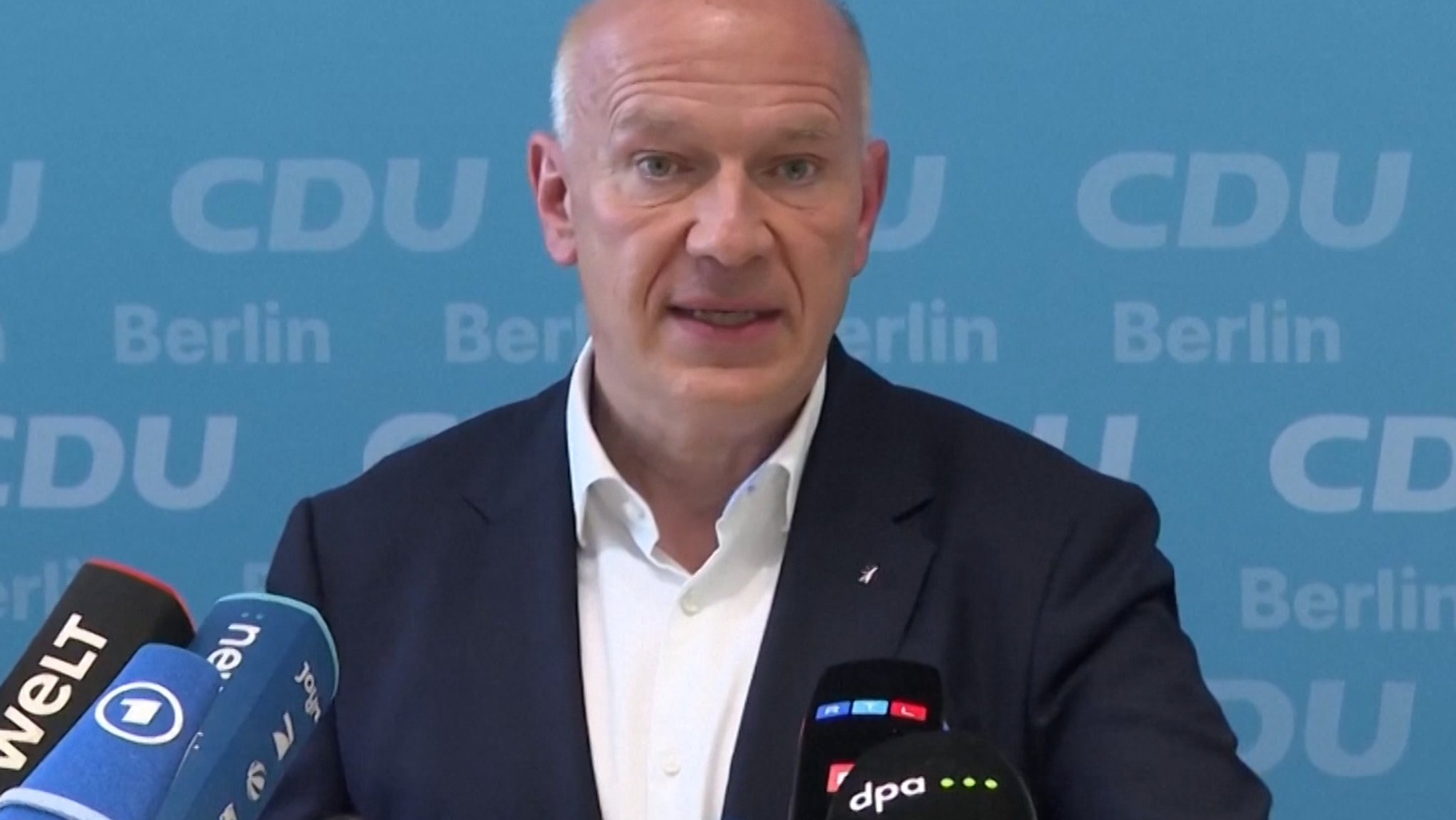 Wegner verzichtet auf CDU-Spitzenkandidatur | Bild: BR Wegner verzichtet auf CDU-Spitzenkandidatur