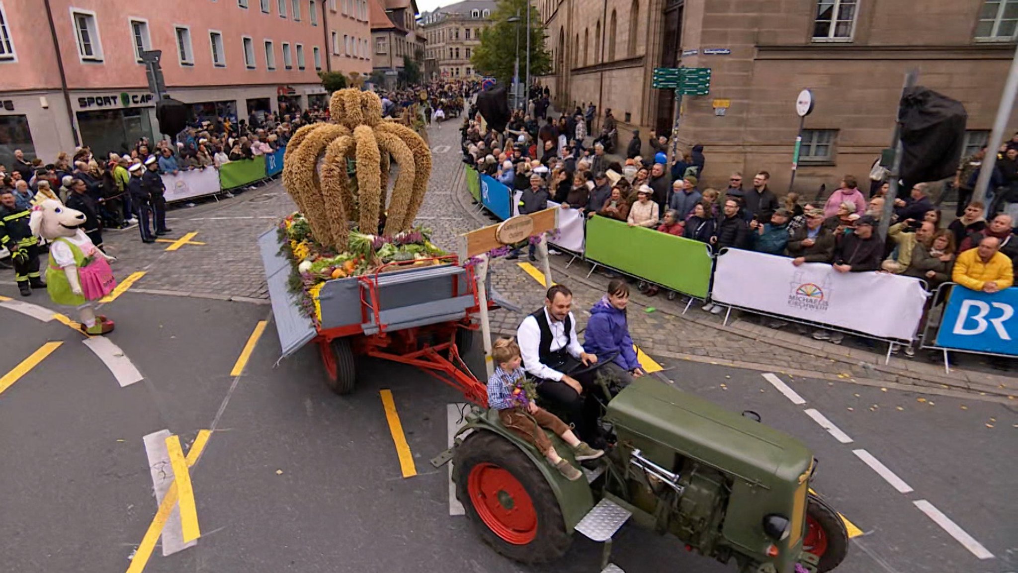 Erntedankzug in Fürth