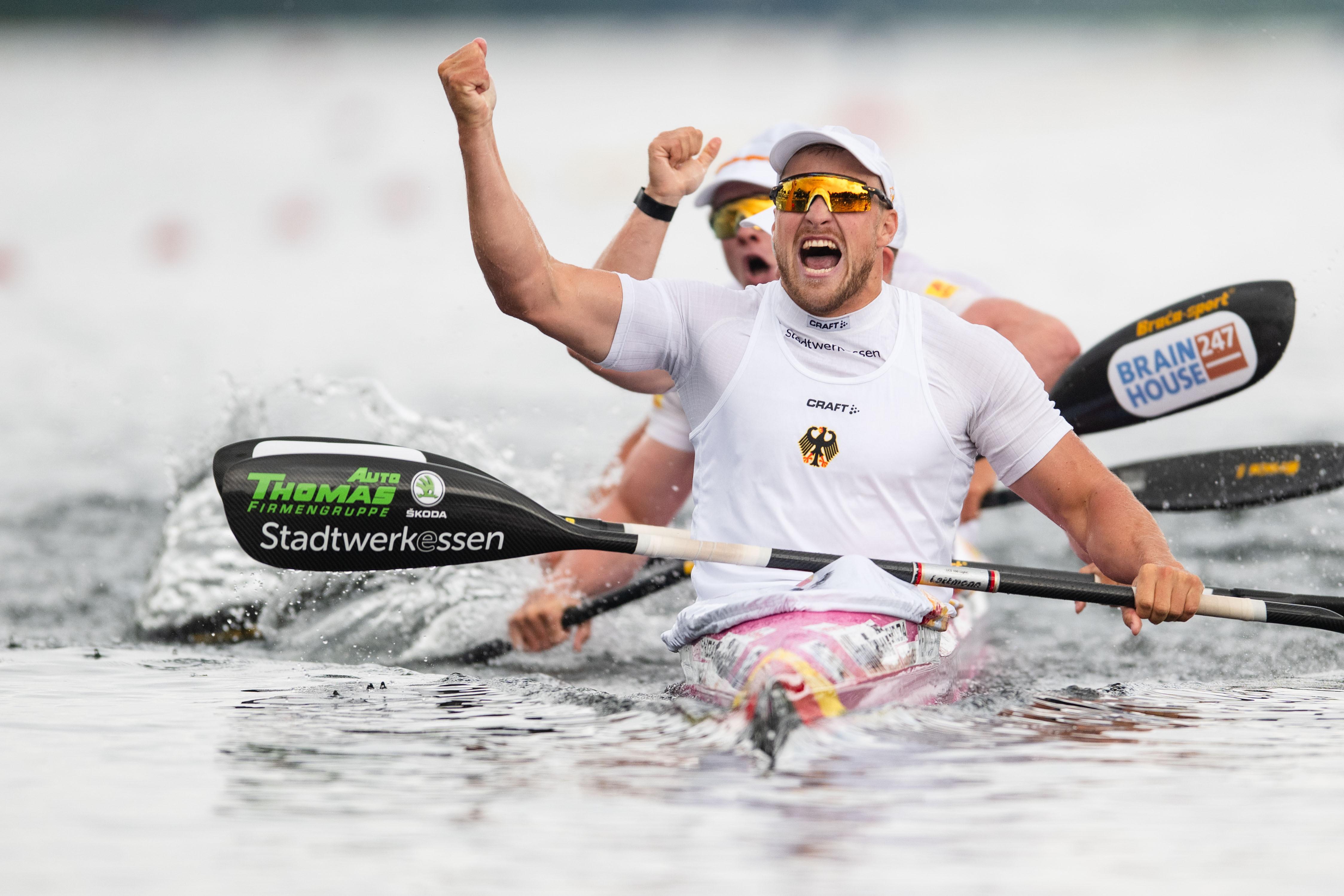 Kajak-Vierer jubelt über Gold