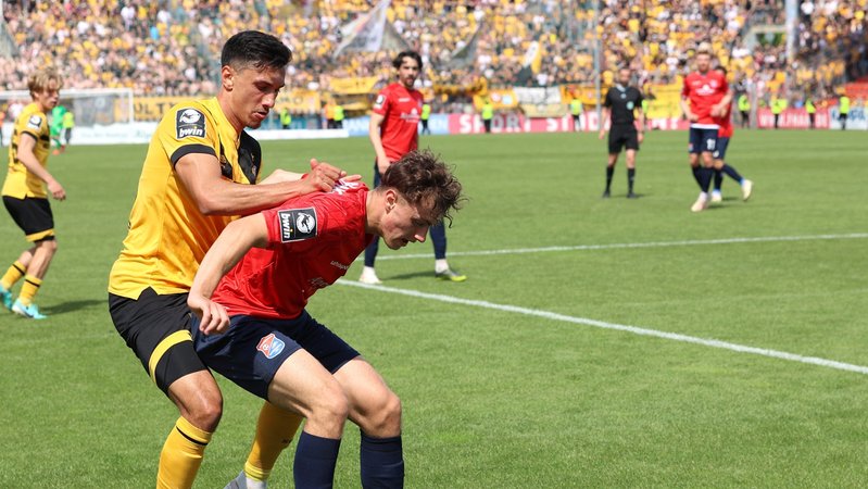 SpVgg Unterhaching - Dynamo Dresden | Bild: picture alliance / Wagner | Ulrich Wagner SpVgg Unterhaching - Dynamo Dresden