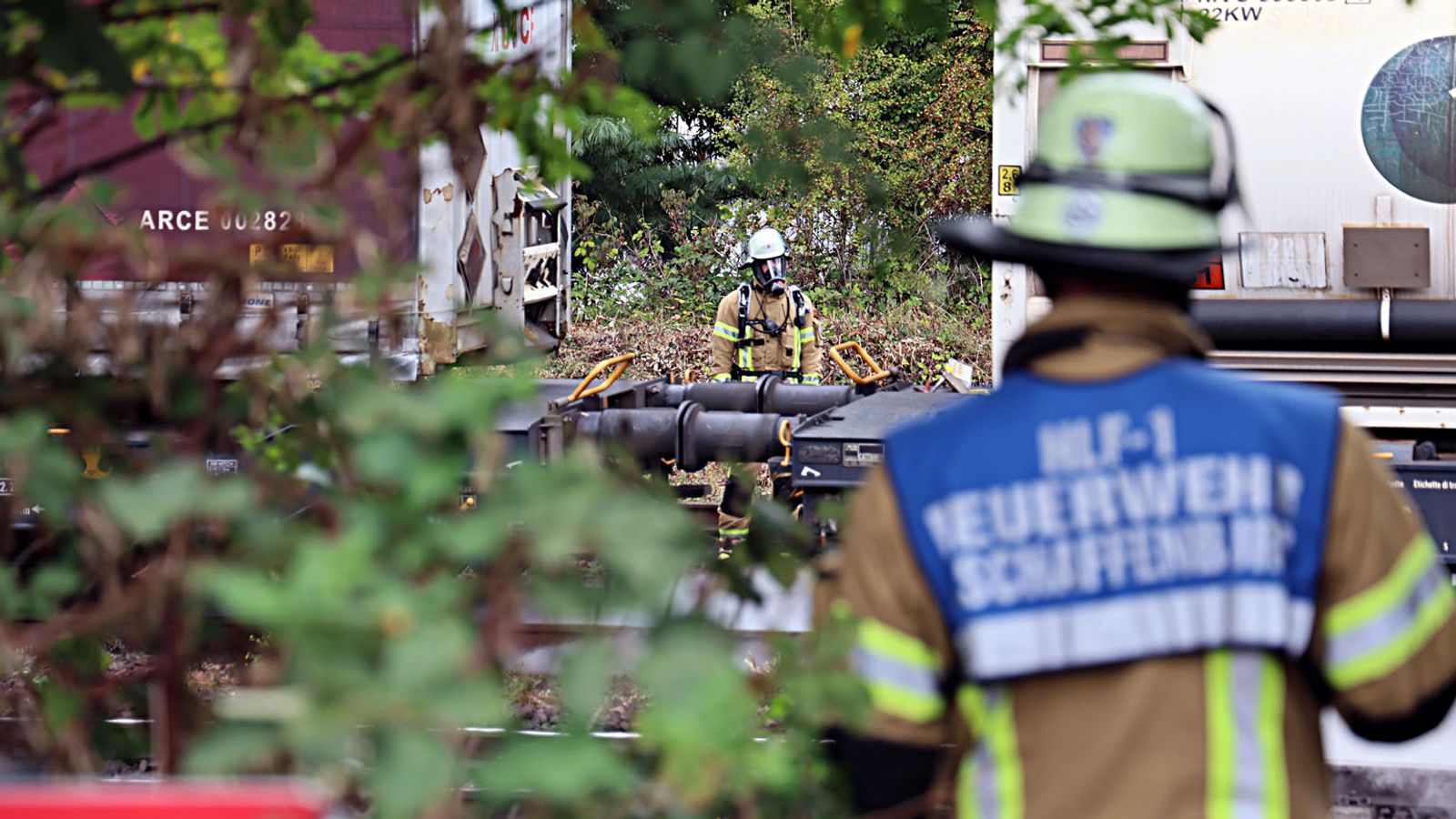 Gas leak on freight train disrupts rail traffic near Aschaffenburg