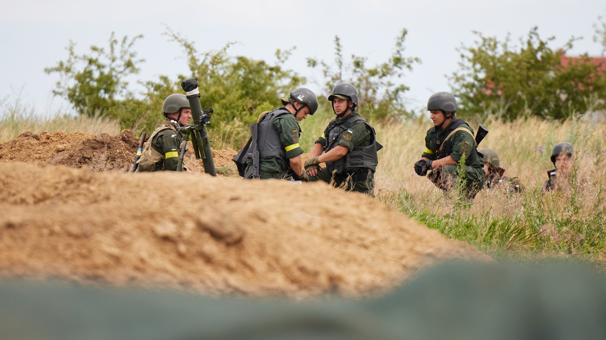 Ukrainische Soldaten 