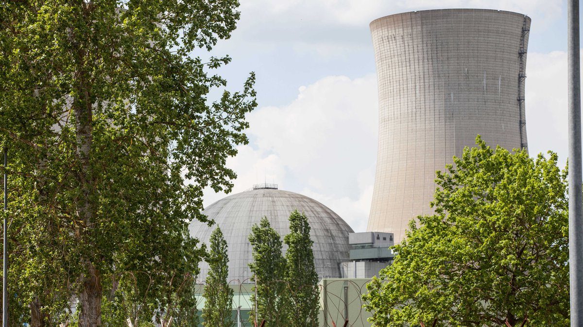 Das Kernkraftwerk Grafenrheinfeld befindet sich im Rückbau (Symbolbild, Mai 2022)