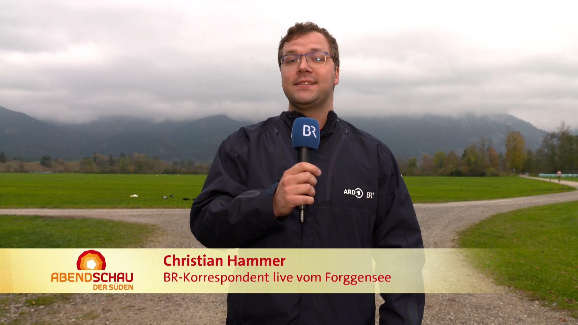 BR-Korrespondent Christian Hammer