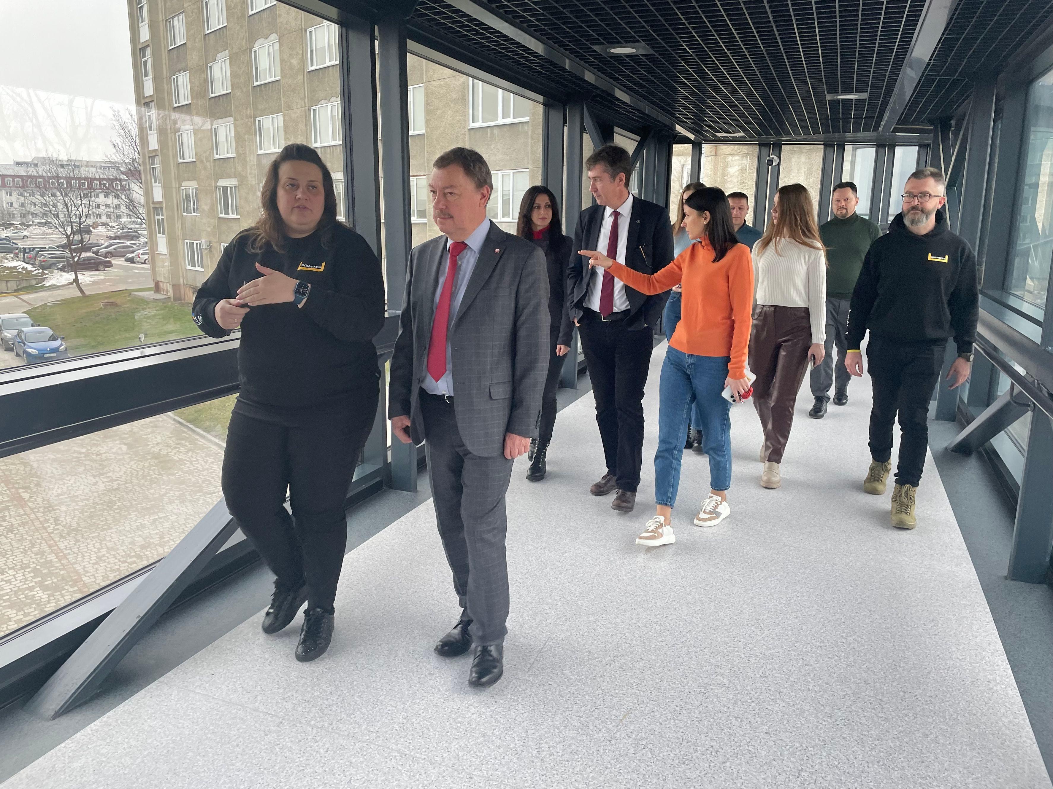 Würzburger Delegation zu Besuch in der Partnerstadt Lwiw