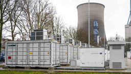 Megabatterie in Lingen | Bild:picture alliance/dpa | Sina Schuldt