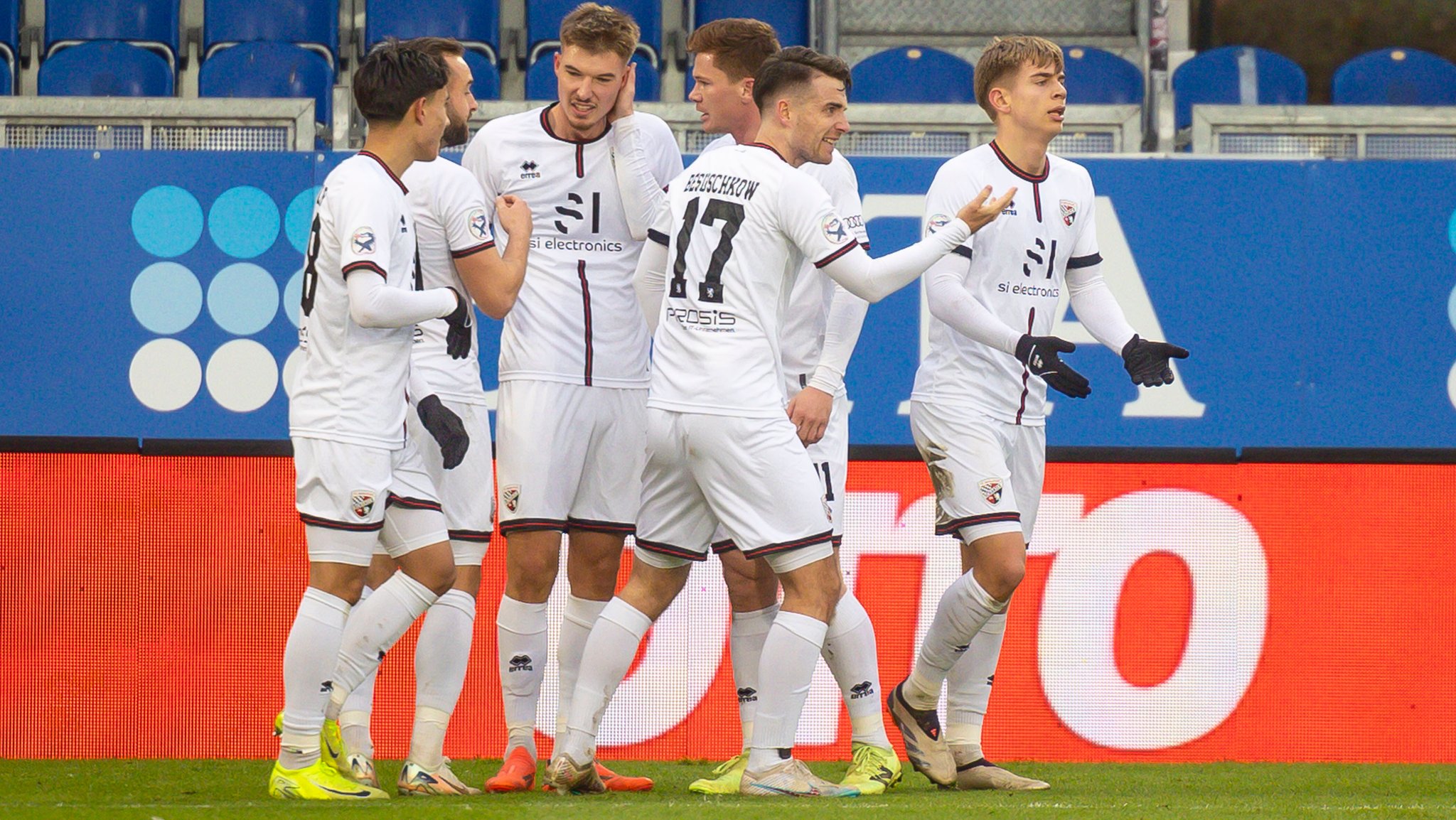 FC-Ingolstadt-Jubel gegen den SV Wehen-Wiesbaden