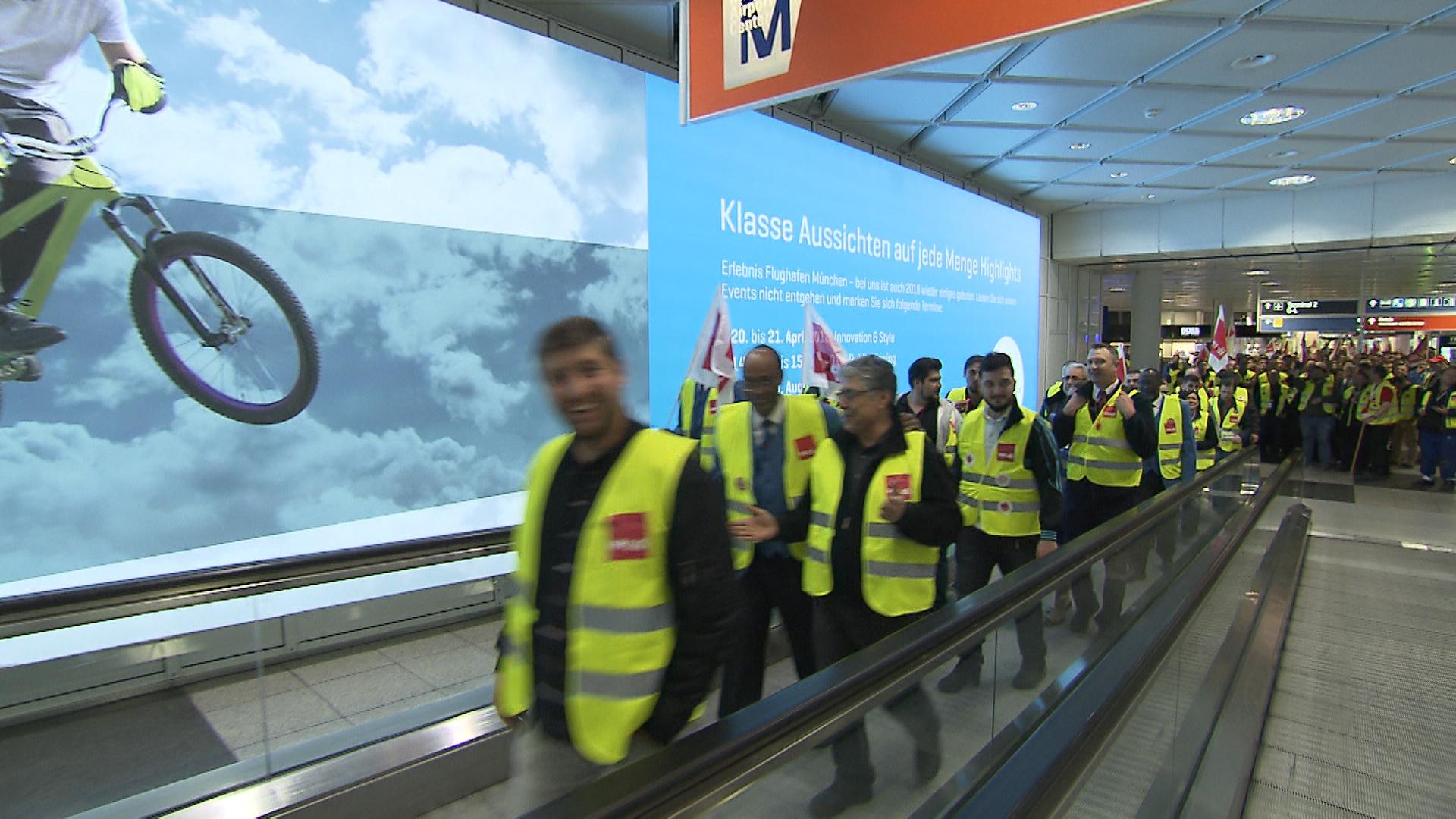 Warnstreik Legt Flughafen München Lahm | BR24