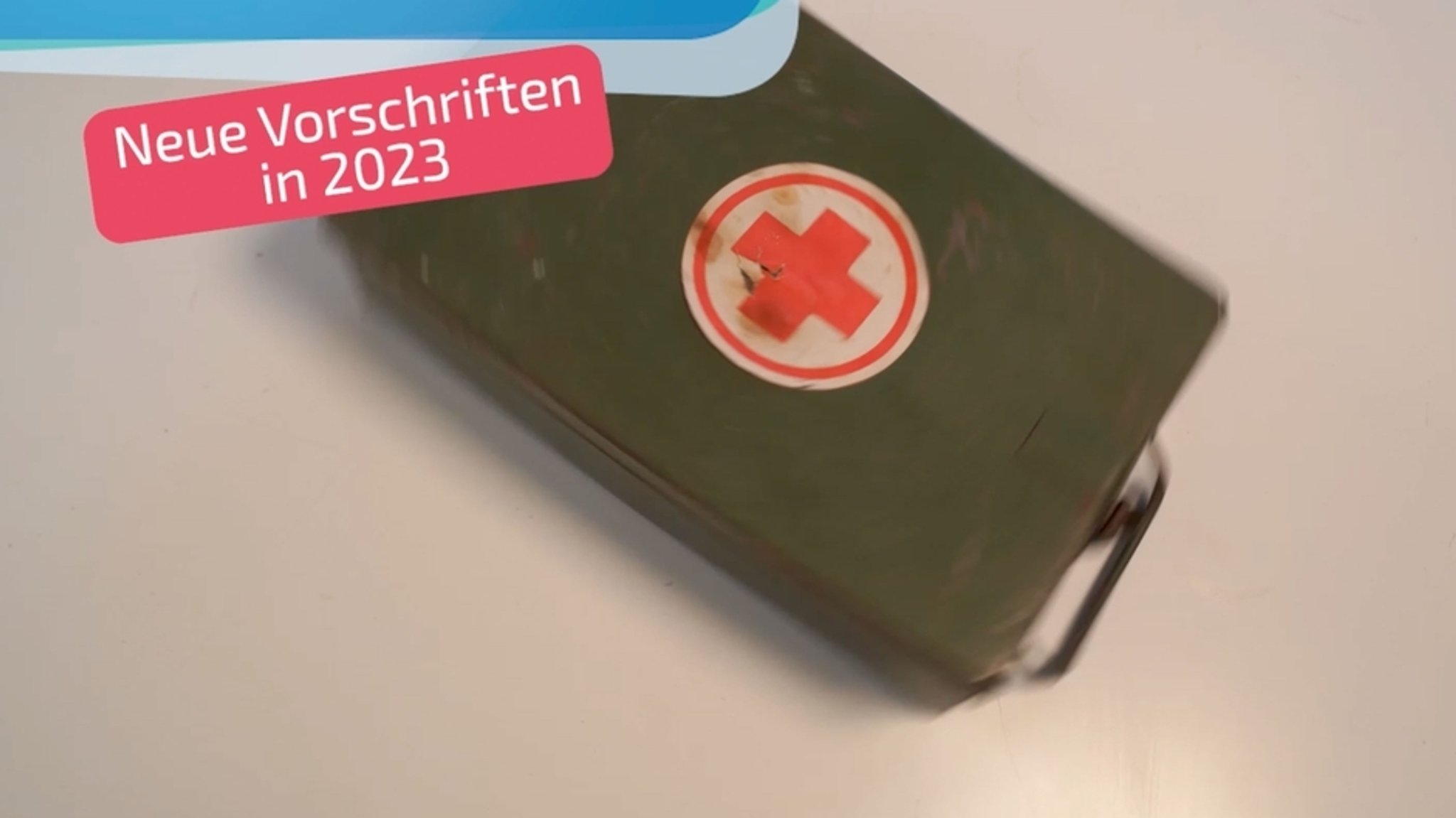 Ab wann müssen Masken im Verbandskasten enthalten sein | Bild: BR Ab wann müssen Masken im Verbandskasten enthalten sein