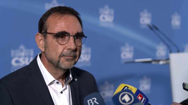 CSU-Fraktionschef Holetschek zur K-Frage | Bild: BR CSU-Fraktionschef Holetschek zur K-Frage