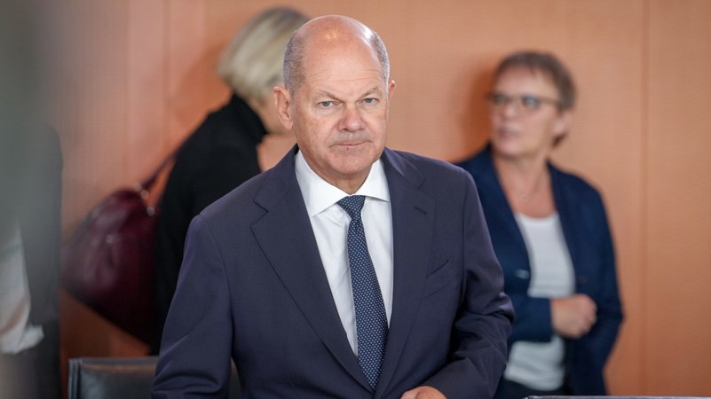 Bundeskanzler Olaf Scholz (SPD) | Bild: dpa-Bildfunk/Kay Nietfeld Bundeskanzler Olaf Scholz (SPD)