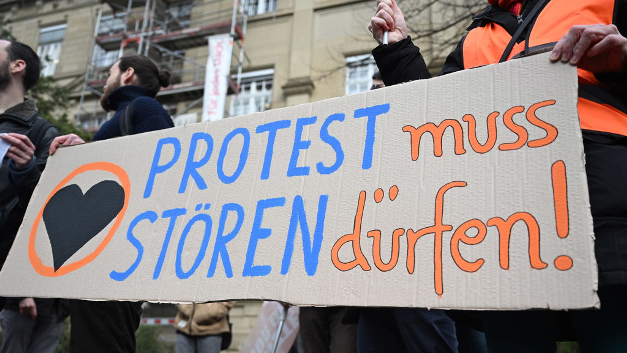 Protestaktion der "Letzten Generation" (Archivbild)