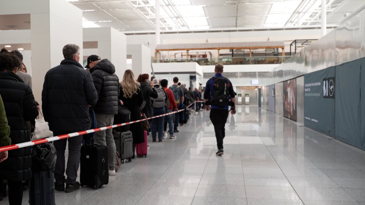 Warnstreik am Flughafen München: "Das ist nicht mehr akzeptabel"