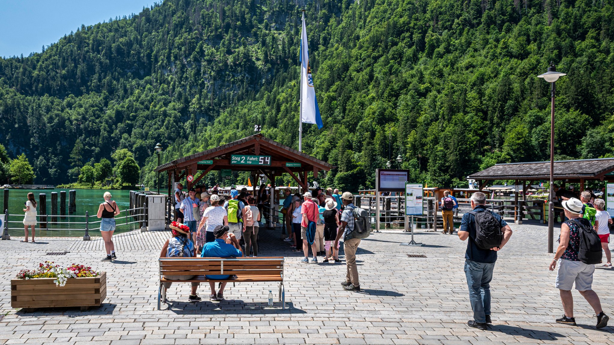 Symbolbild: Touristen am Königssee