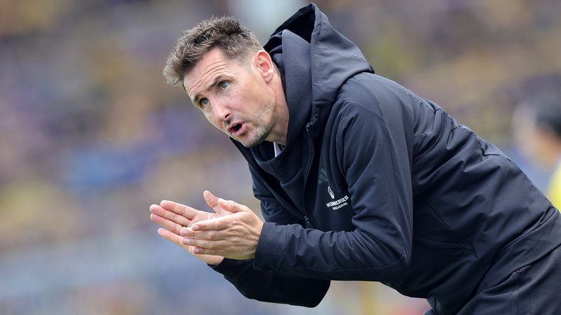 FCN-Coach Miroslav Klose | Bild: picture alliance / Sportfoto Zink FCN-Coach Miroslav Klose