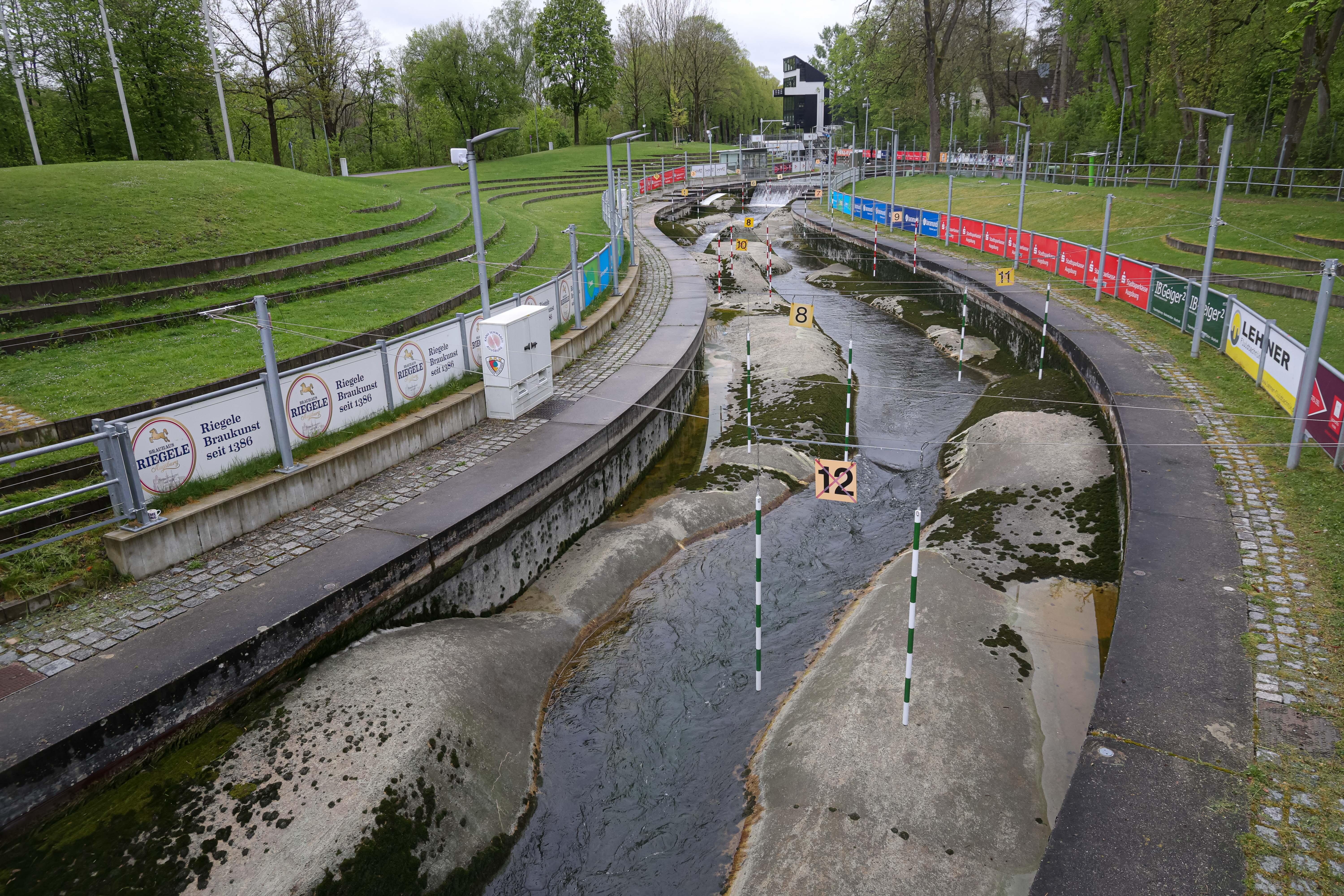 Kanustrecke in Augsburg