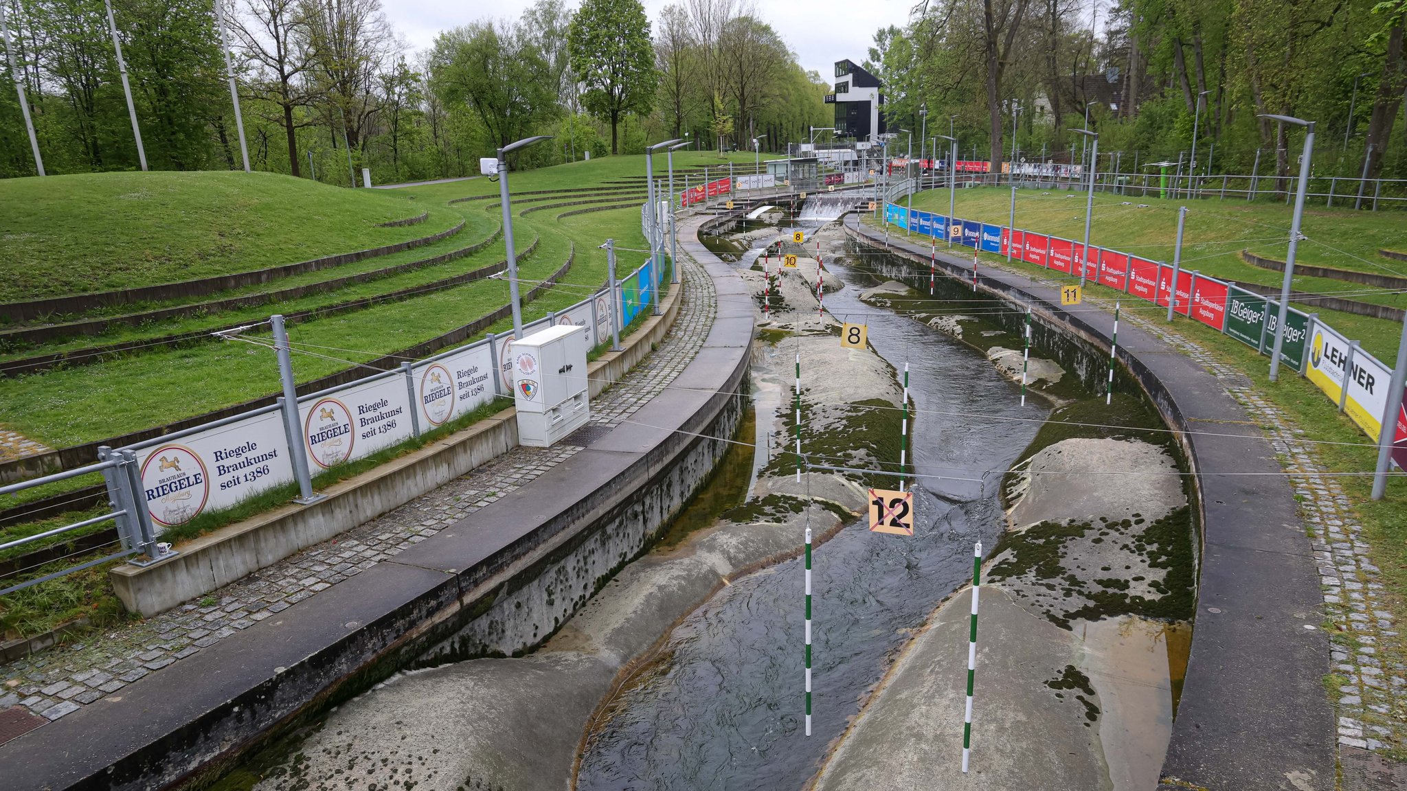 Kanustrecke in Augsburg
