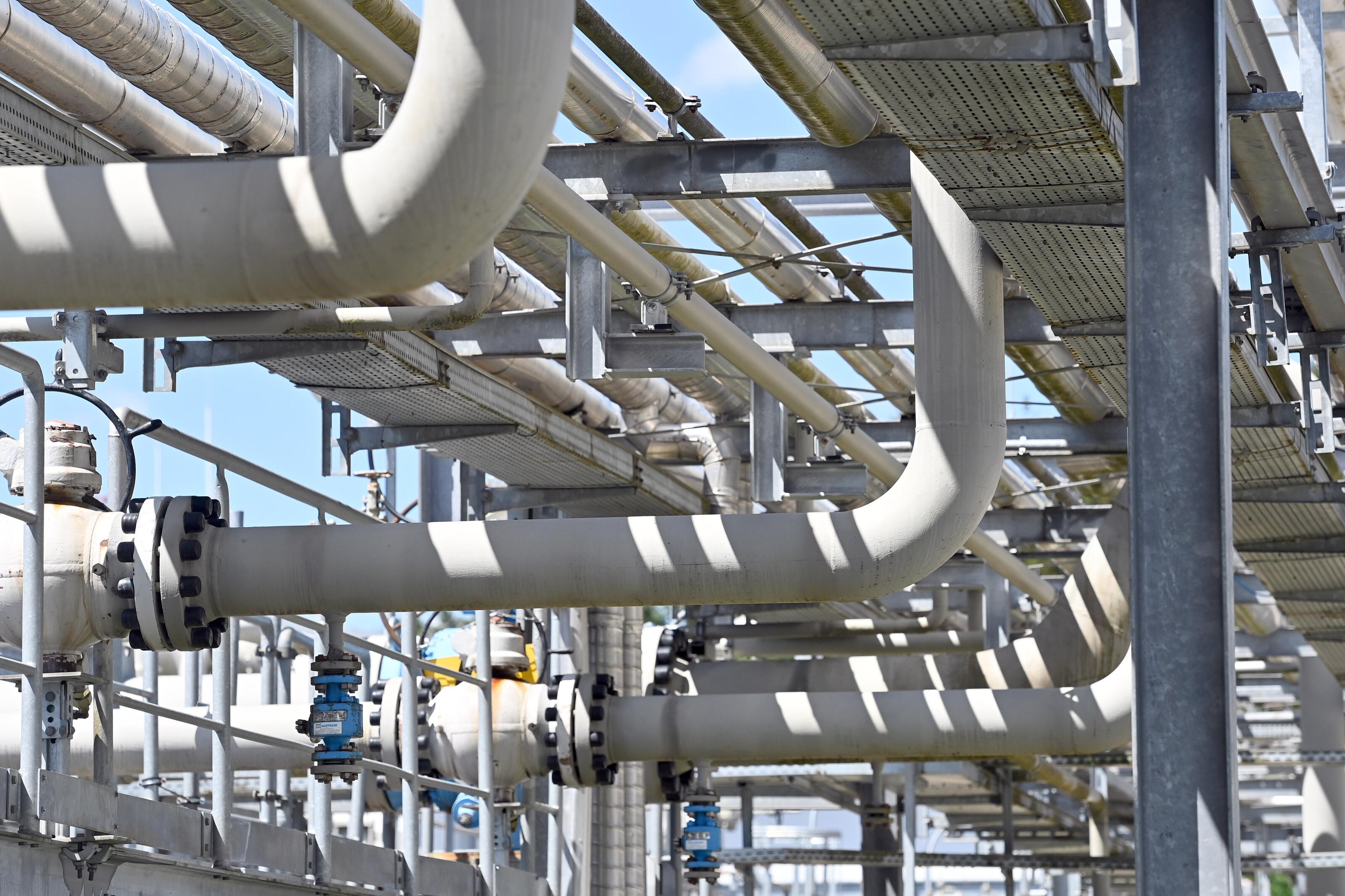 Gasspeicher in Wolfersberg Oberpframmern.