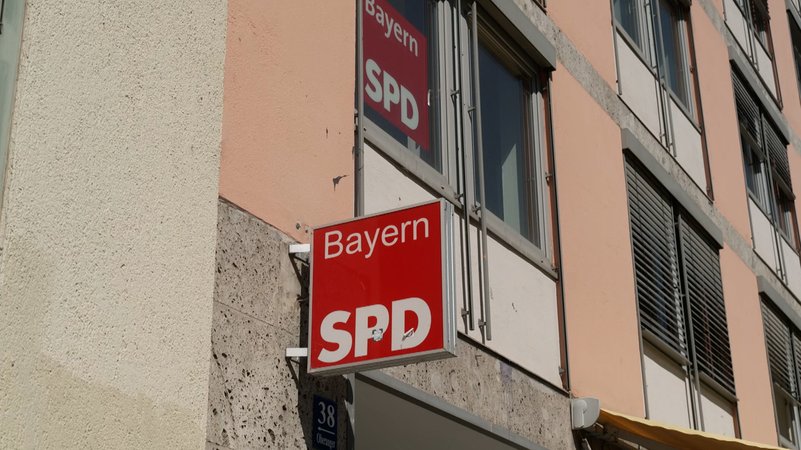 Logo der Bayern-SPD | Bild: Bayerischer Rundfunk 2025 Logo der Bayern-SPD