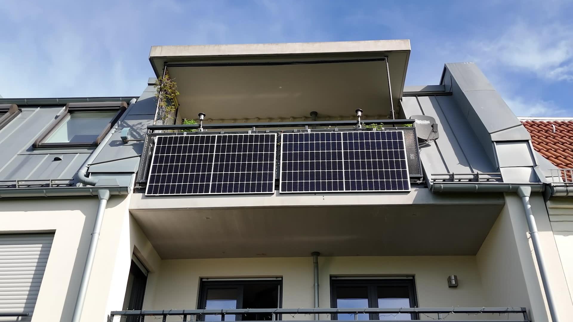 Balkonkraftwerke werden immer beliebter