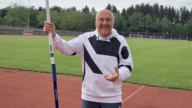 Der Speerwerfer Klaus Wolfermann gewann 1972 die Goldmedaille.