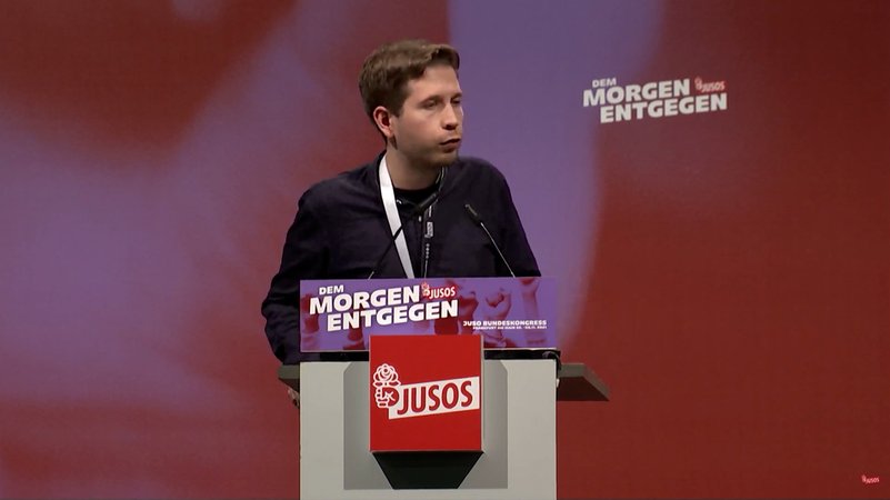 Kevin Kühnert tritt als SPD-Generalsekretär zurück | Bild: BR Kevin Kühnert tritt als SPD-Generalsekretär zurück