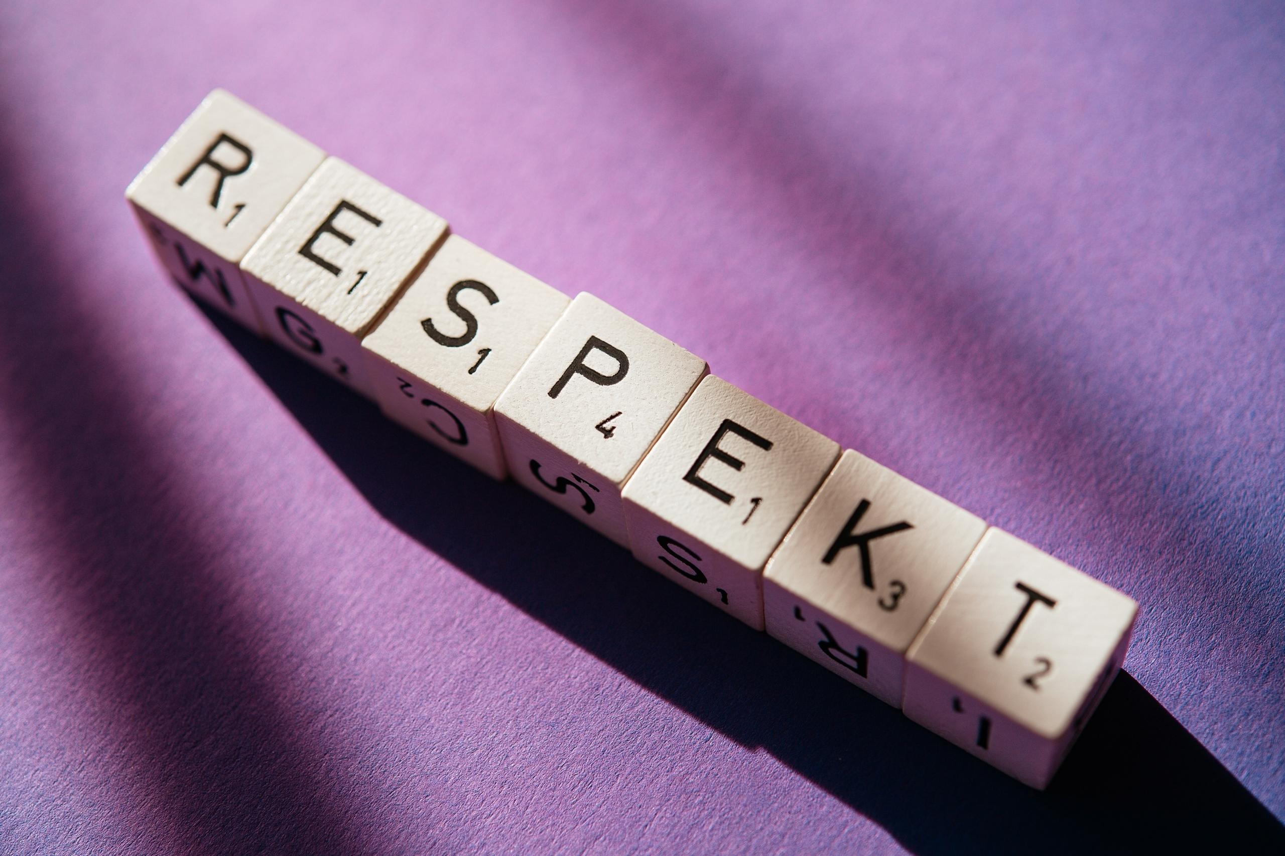 Symbolfoto zum Thema Respekt