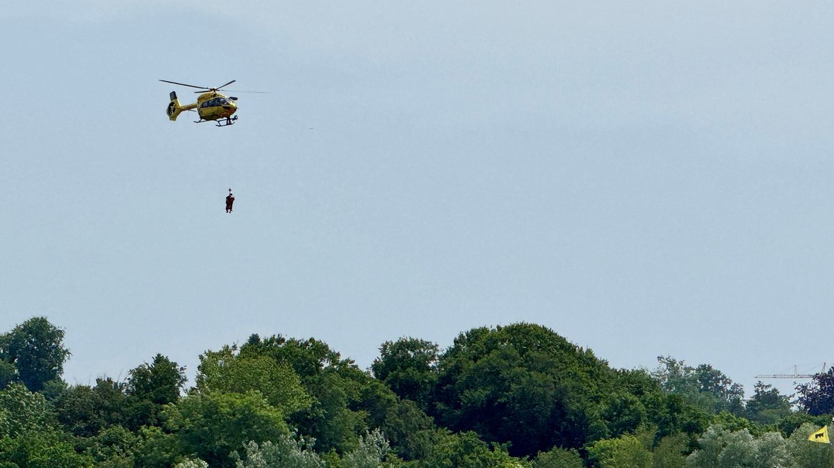 Rettungseinsatz am 15. Juni 2025 am Starnberger See