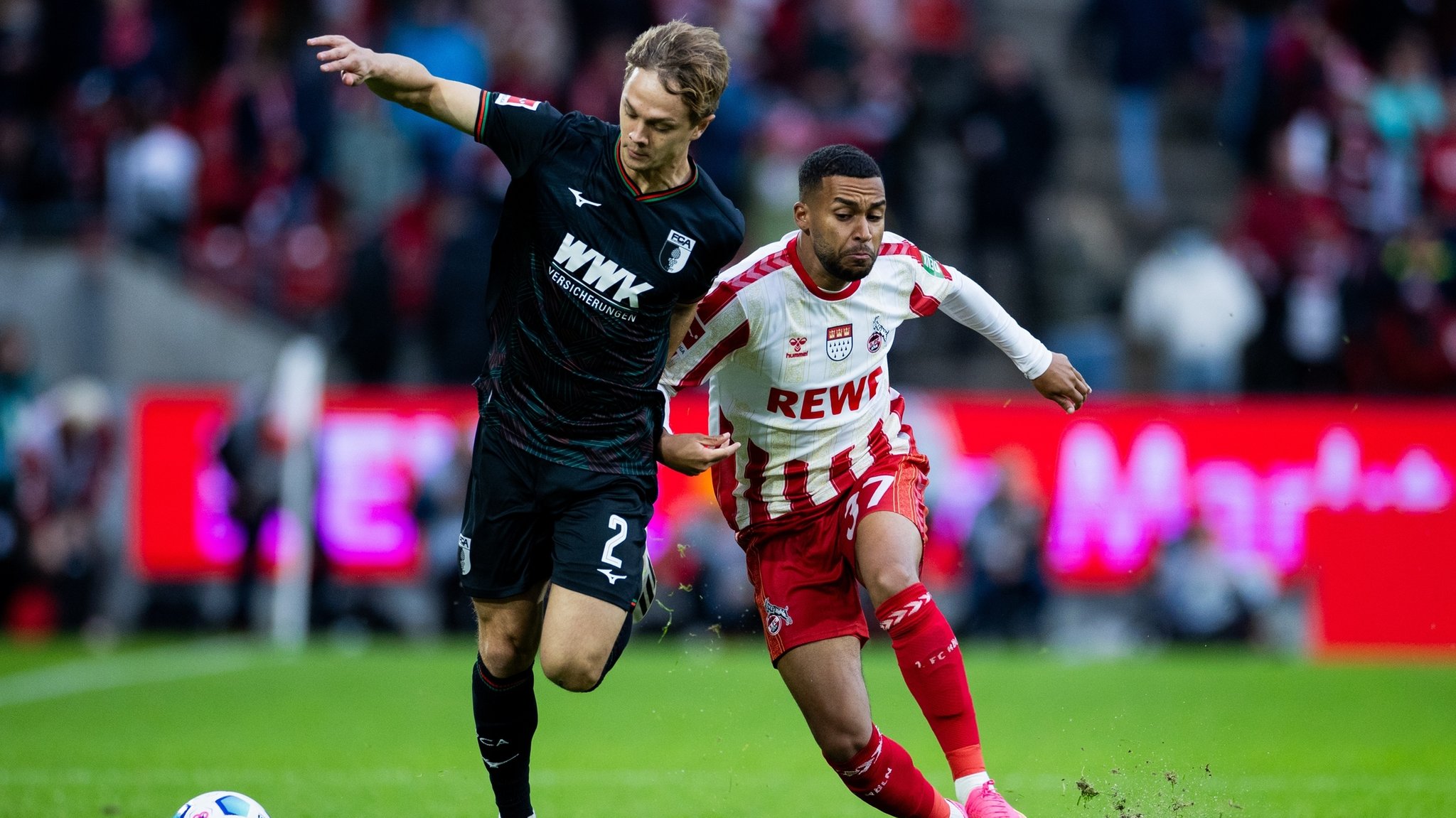 Spielszene 1. FC Köln - FC Augsburg