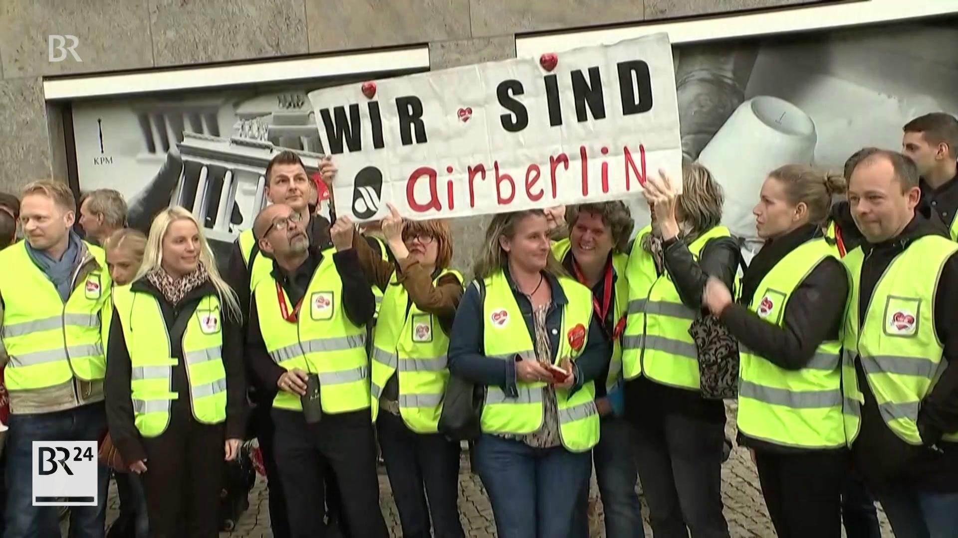 Wie Geht Es Mit Den Beschäftigten Von Air Berlin Weiter? | BR24