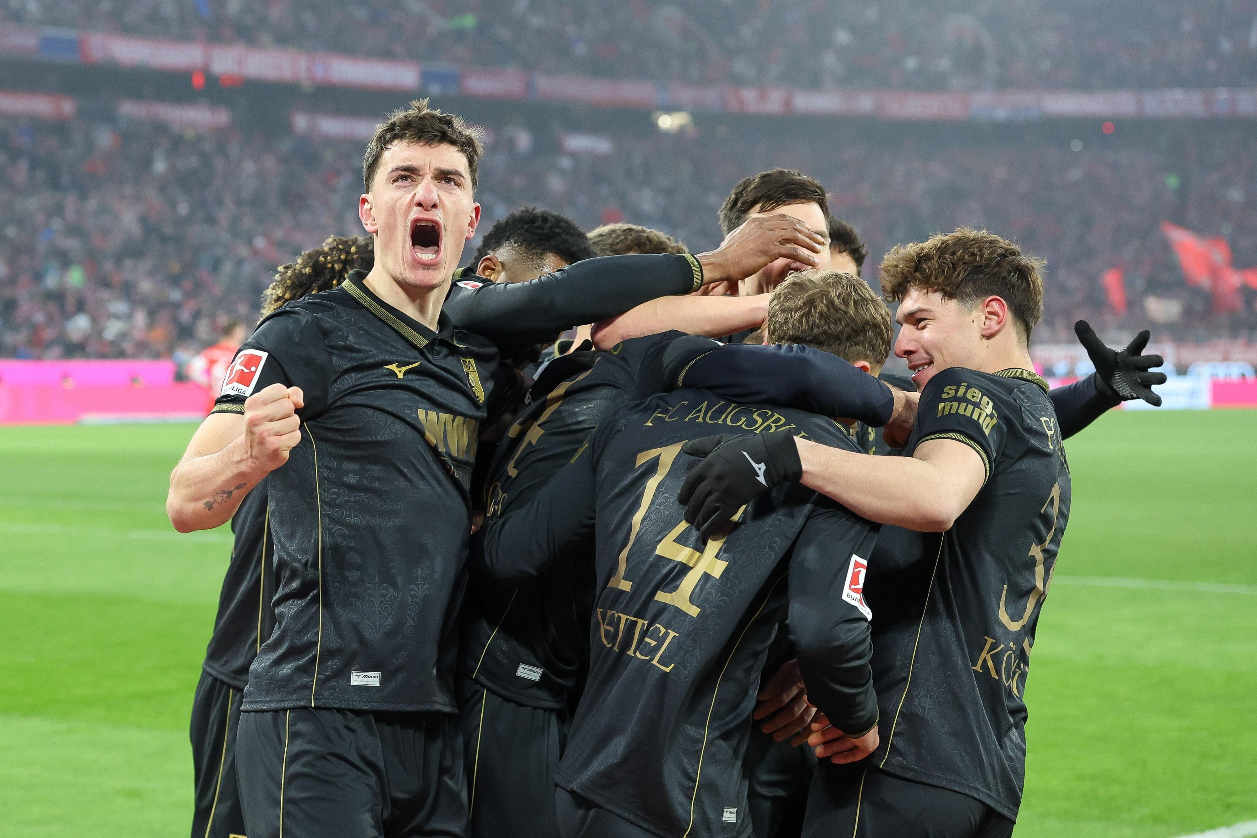 Jubel beim FC Augsburg