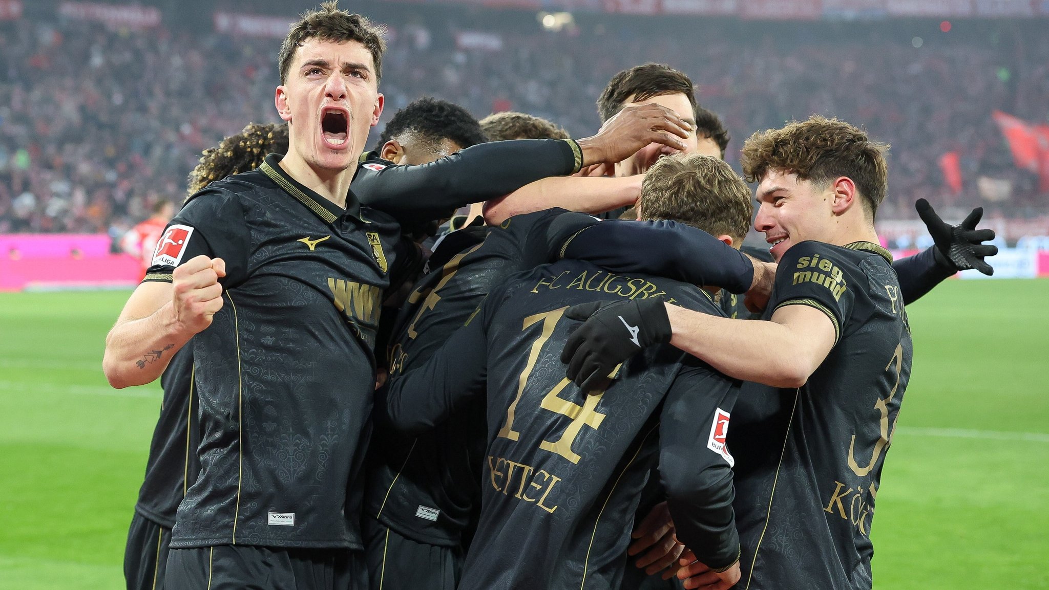 Jubel beim FC Augsburg