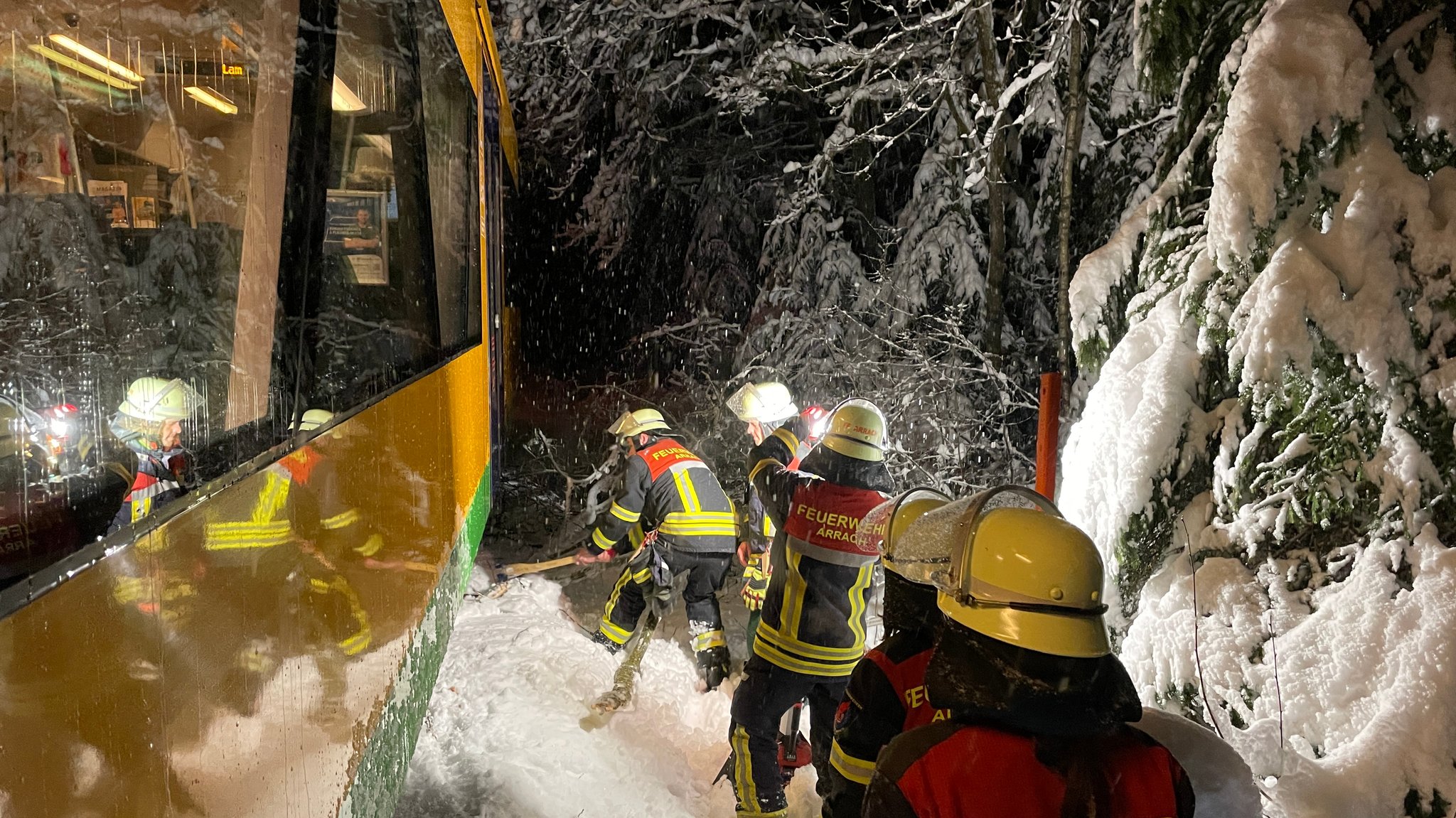 Einsätze wegen Schnee und Eis in der Oberpfalz