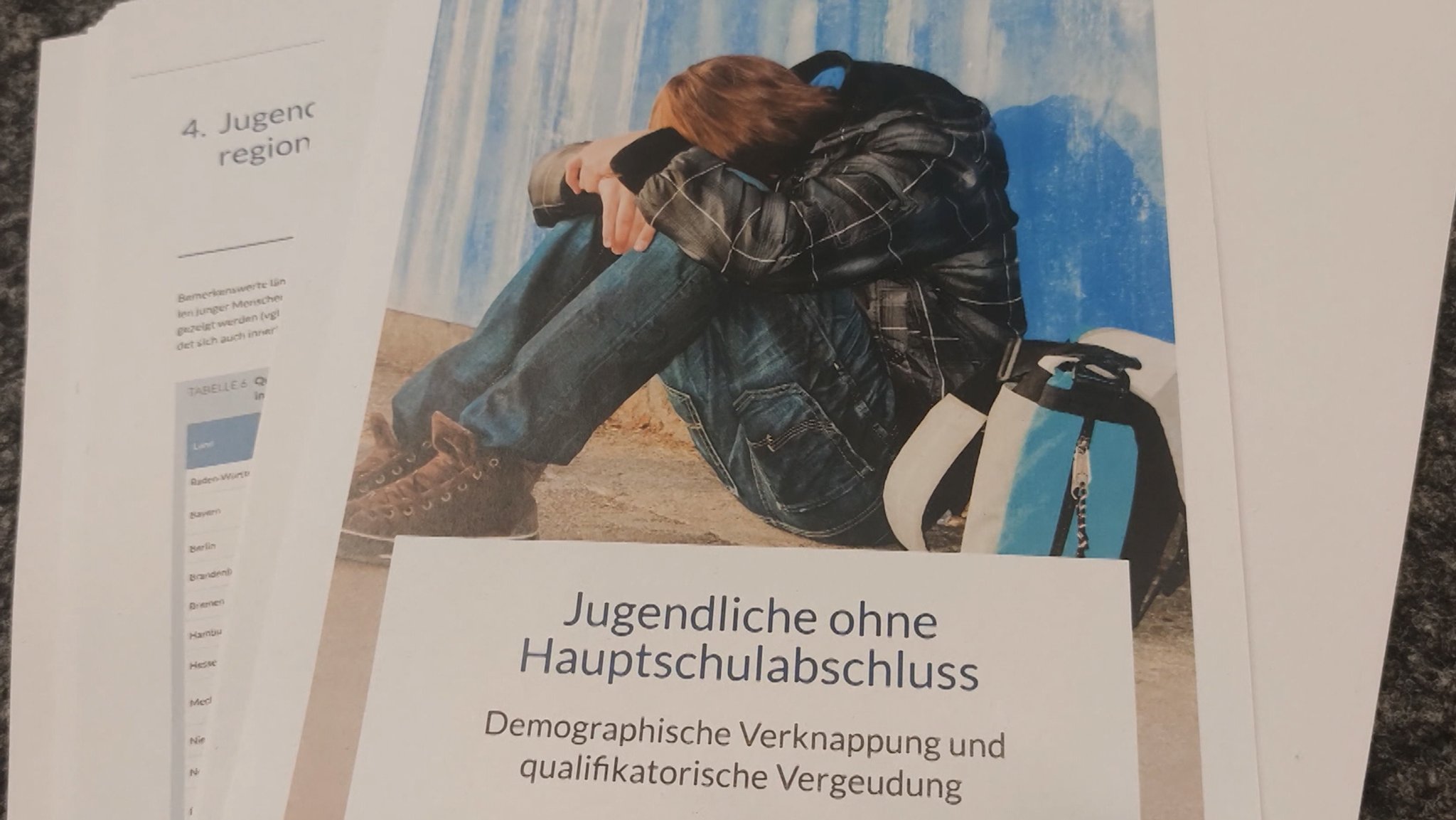 Gut 47.000 Jugendliche haben 2021 die Schule ohne Abschluss verlassen.