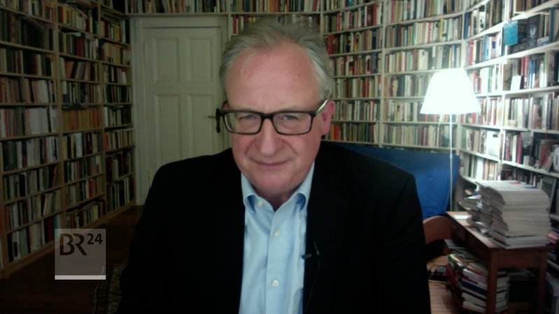 Wie geht es mit der Ampel weiter? Eine Einschätzung liefert der Politikwissenschaftler Albrecht von Lucke. | Bild: BR Wie geht es mit der Ampel weiter? Eine Einschätzung liefert der Politikwissenschaftler Albrecht von Lucke.