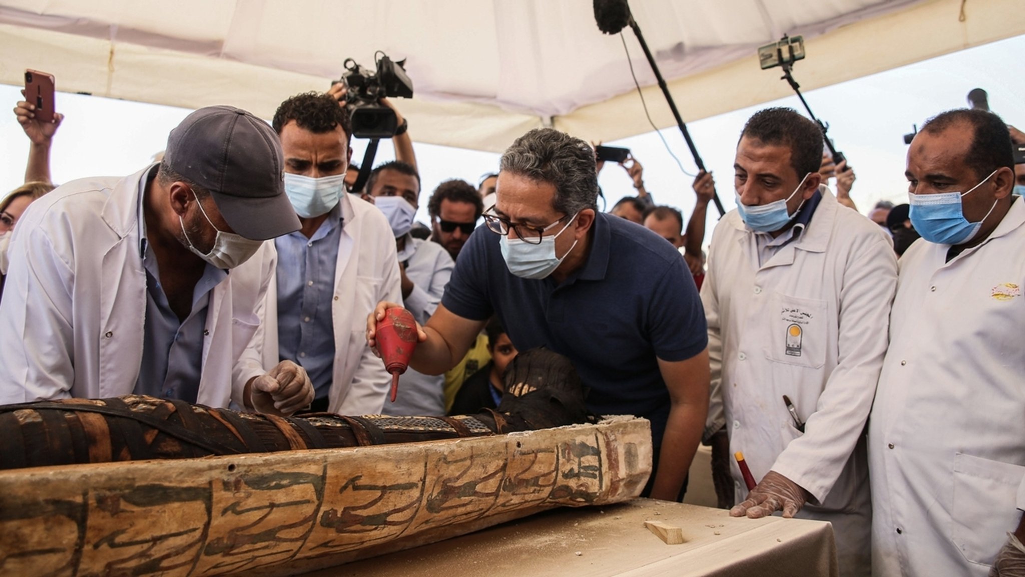 Archäologische Entdeckung in Ägypten