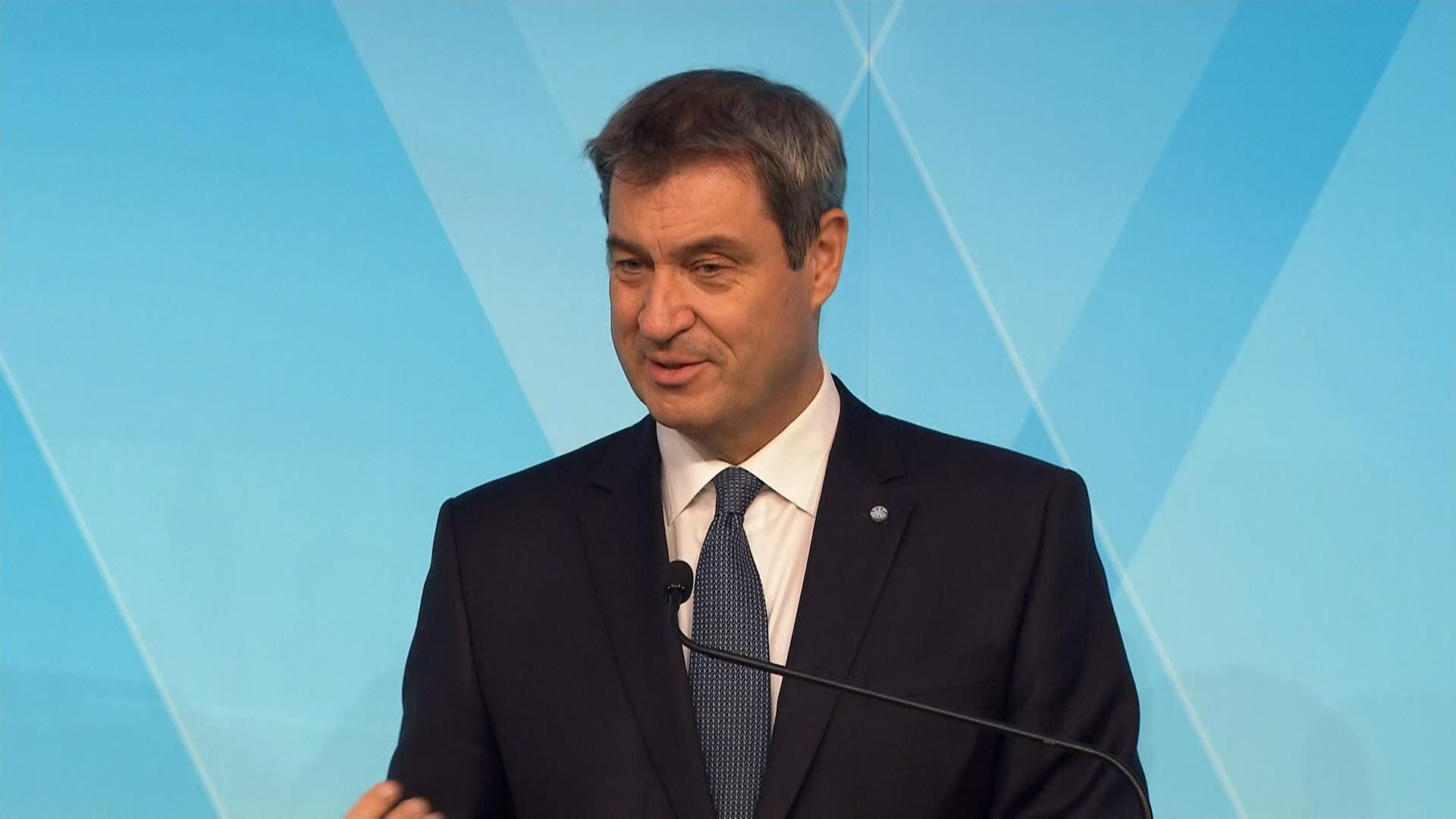 Ministerpräsident Markus Söder bedauert Abgang von seinem Nockherberg-Double Stephan Zinner.