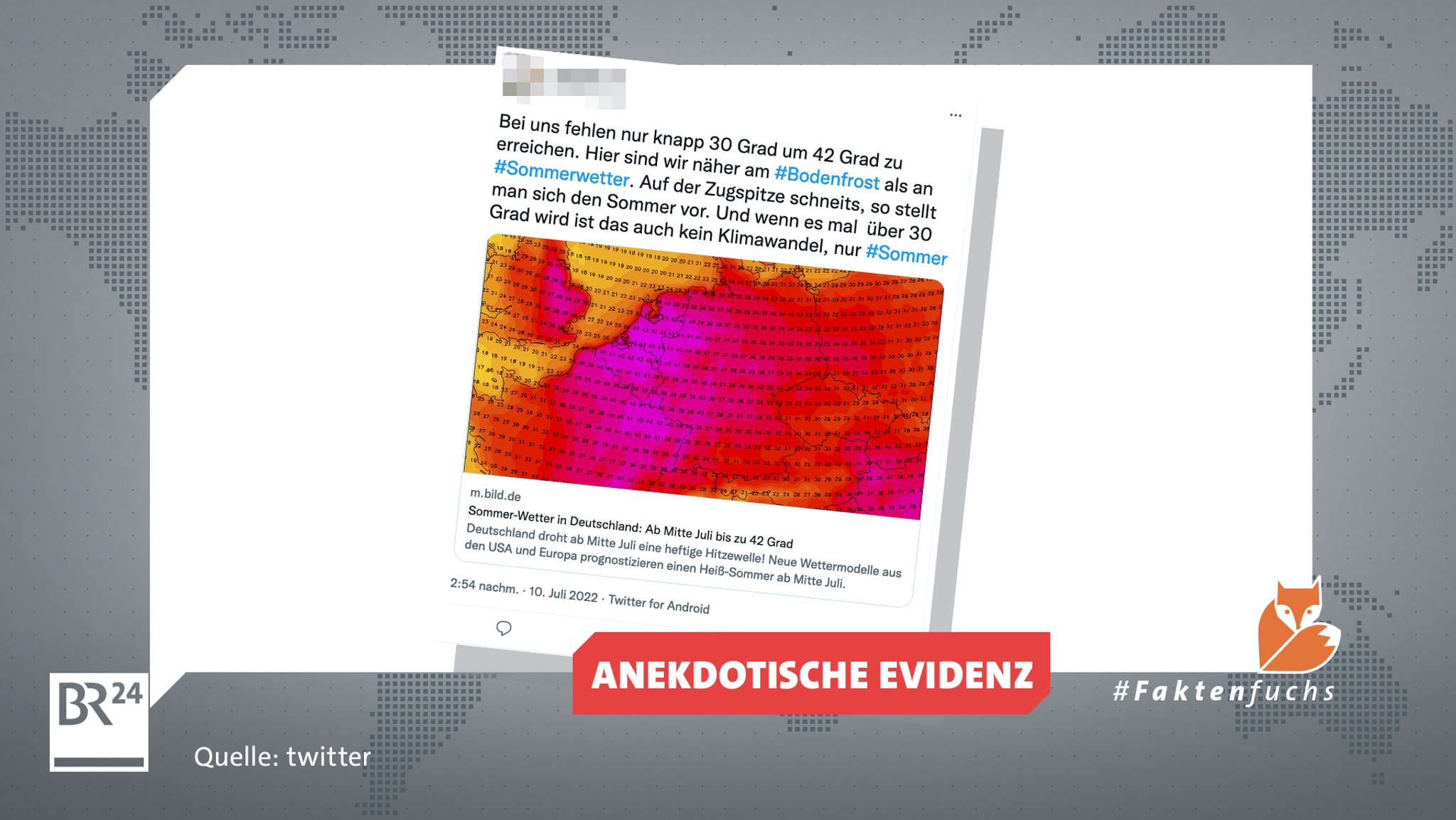 Beispiel für bloß anekdotische Evidenz