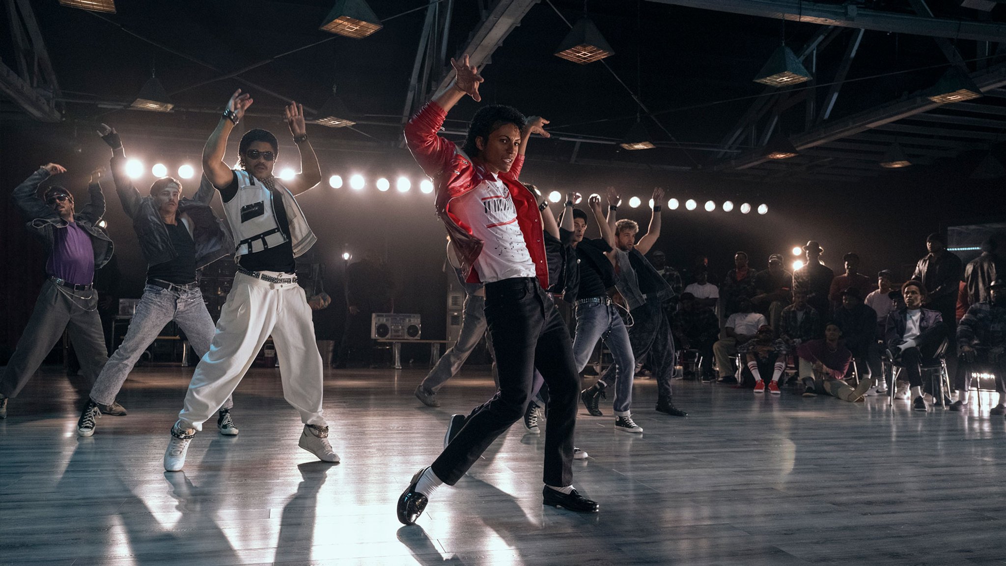 Jafaar Jackson als sein Onkel Michael Jackson tanzt auf der Bühne