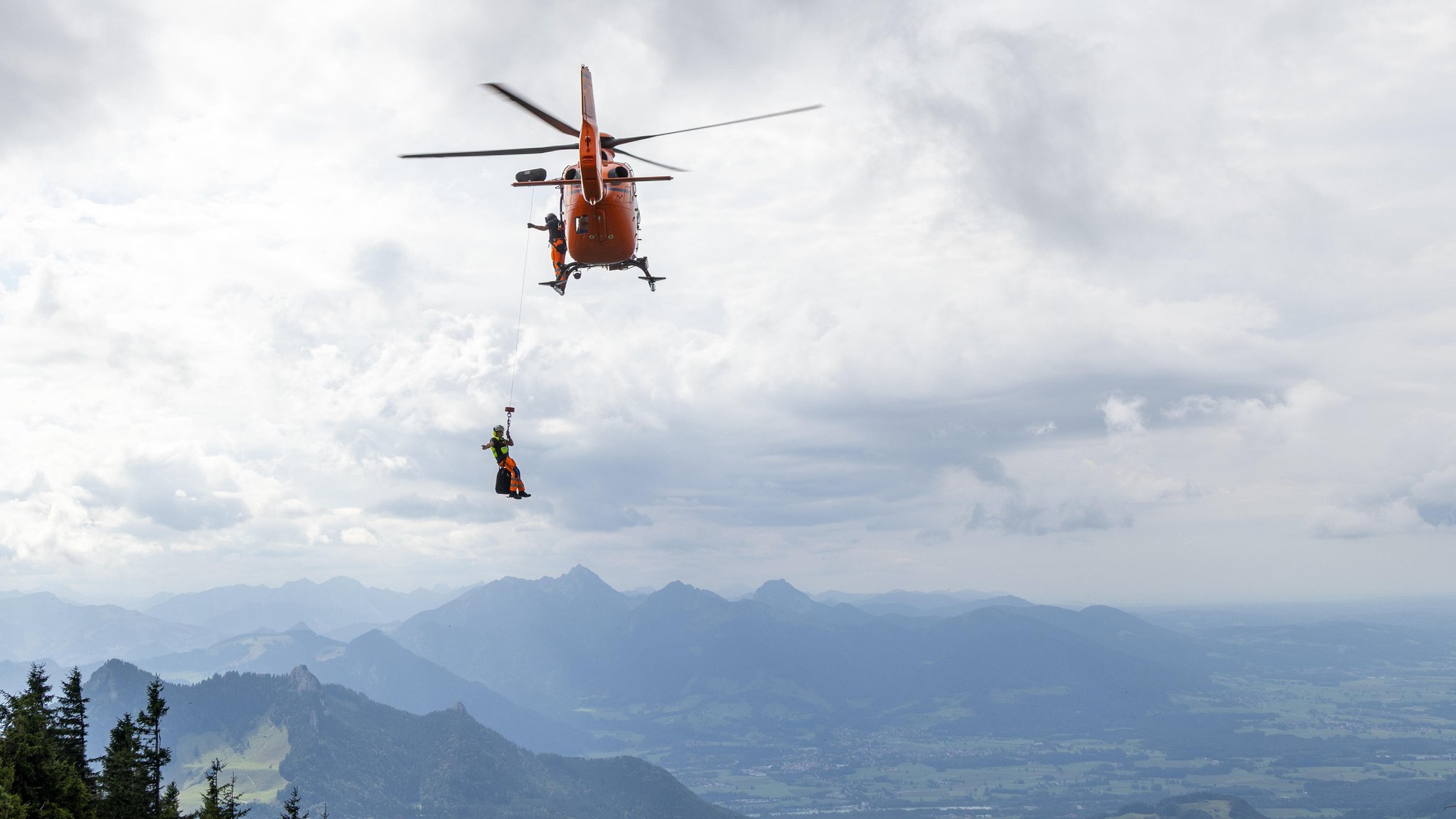 Bergunfälle in Bayern: Wo die Bergwacht am häufigsten ausrückt