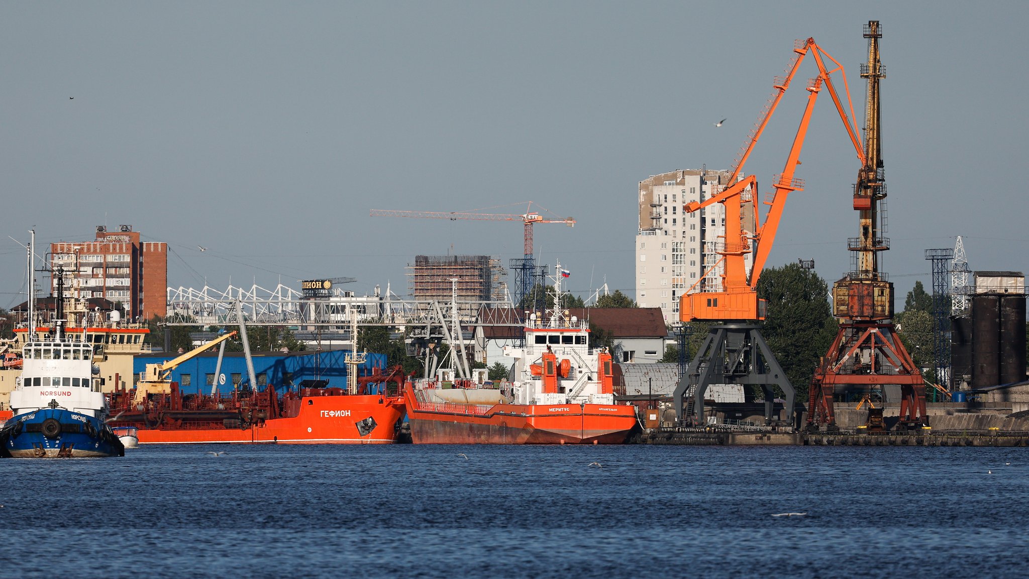 Hafen von Kaliningrad