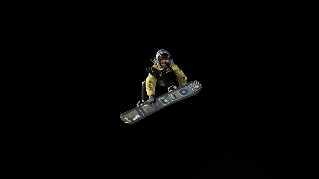 Snowboarder Andre Höflich