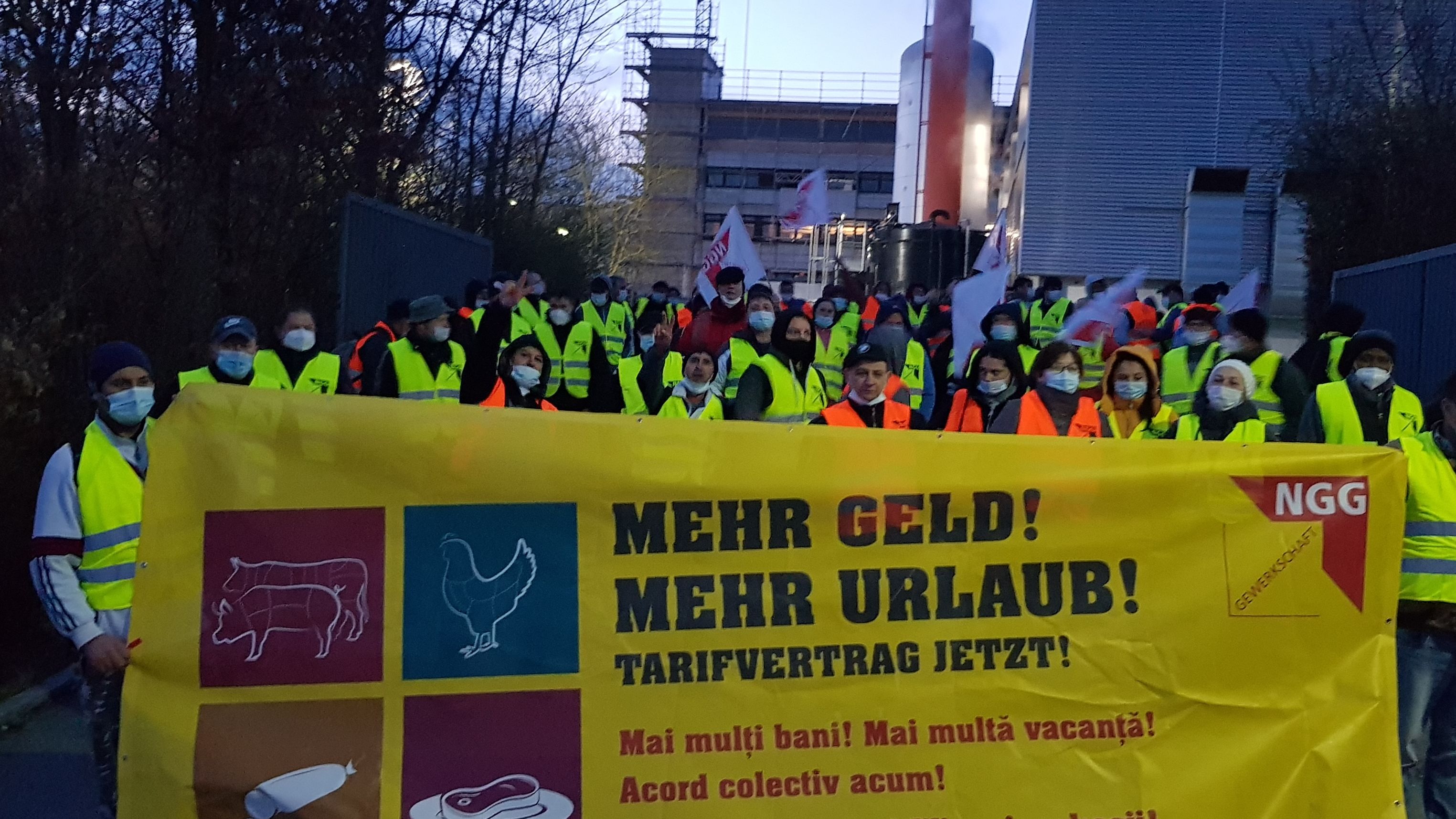 Ngg Ruft Zum Warnstreik Am Schlachthof Vilshofen Auf Br24 Ngg Ruft Zum Warnstreik Am Schlachthof Vilshofen Auf Br24
