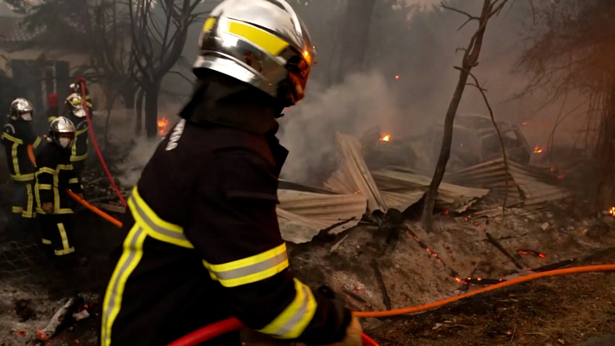 Kampf gegen Waldbrände
