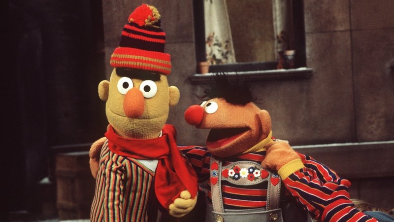 Ernie und Bert aus der Sesamstraße