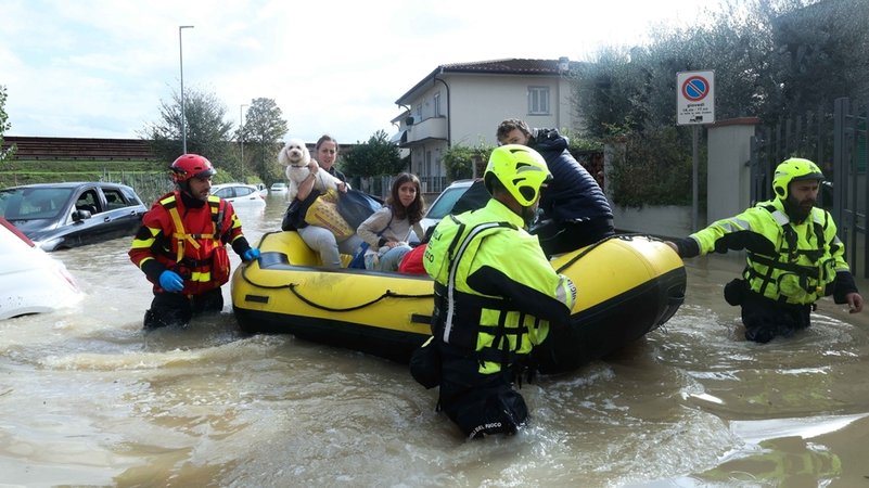 Sechs Tote nach Sturm Ciarán in Italien – neue Unwetter drohen