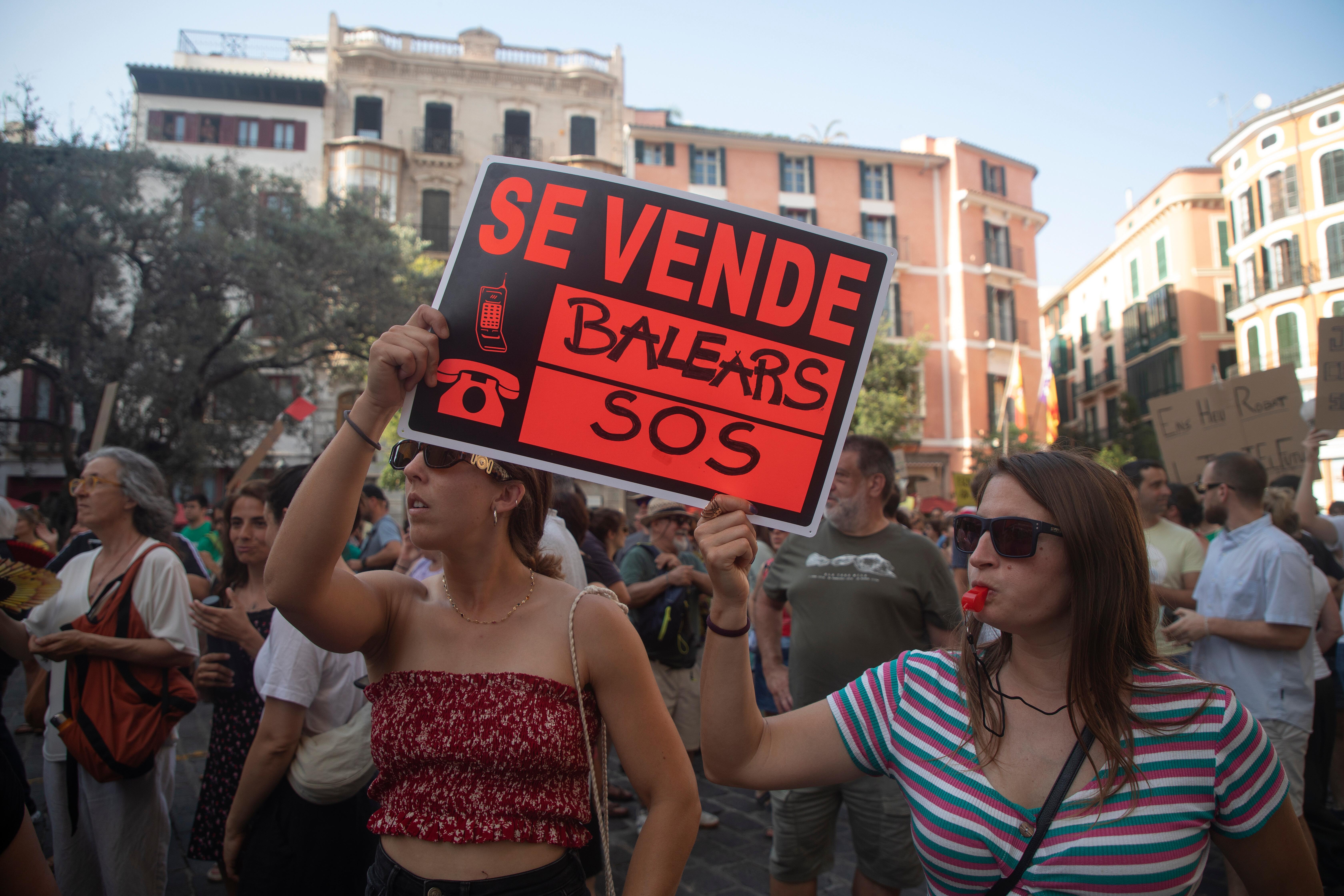 Proteste gegen den Massentourismus