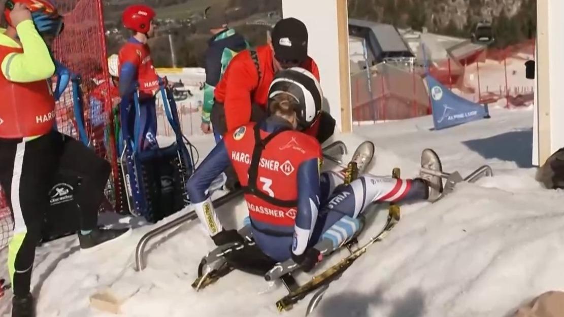 Der Start beim Demo-Alpinrodeln am Jenner